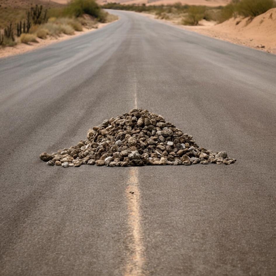 Les granulés RenuCore™ sont faciles à manipuler et remplacent une partie du bitume, réduisant ainsi les coûts. Photo publiée avec l'aimable autorisation de CertainTeed®